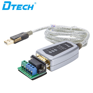 DTECH คุณภาพสูง USB2.0 ถึง RS422/485 สายรองรับ Win7/8/10/Linux คอมพิวเตอร์เชื่อมต่อกับเสียงวิดีโอ - Product Image 3
