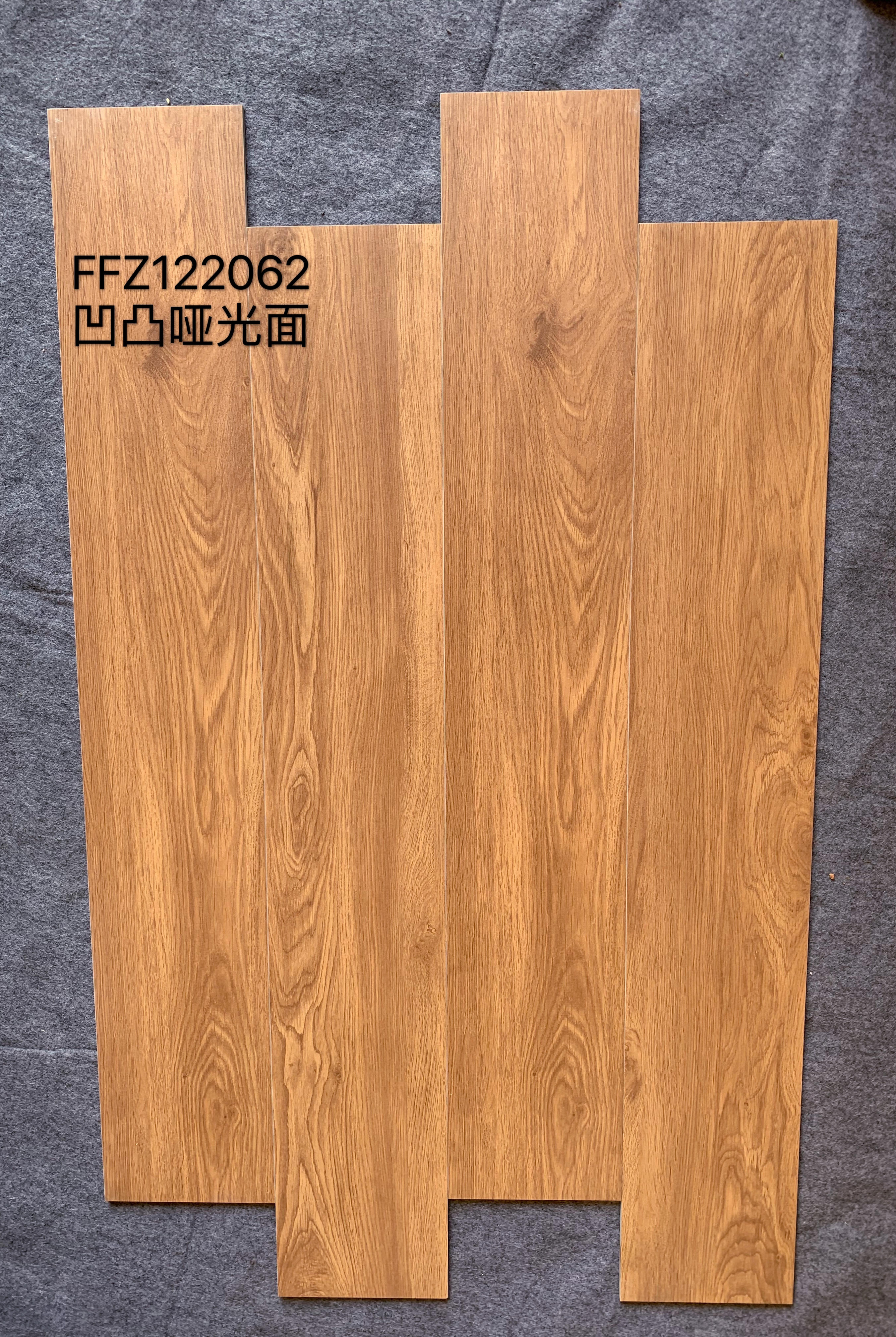 concave-convex matte tile hot sale 200*1200mm wood grain straight edge tile