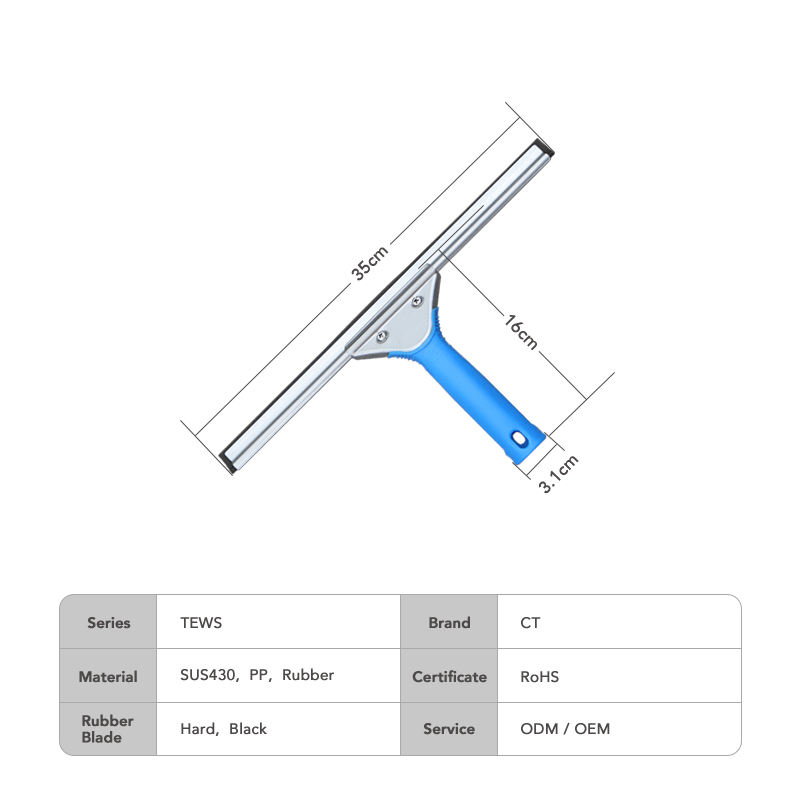 TEWS 035, Caoutchouc noir, 35cm