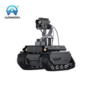 UGV Beast ROS2 Offroad verfolgt Open Source AI Roboter Dual Brain Architektur Machine Vision Metall architektur mit RPi4B oder nicht - Product Image 2
