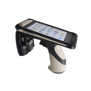 Terminal de mano UHF RFID de largo alcance, sistema Android, colector de datos PDA, lector de tarjetas WiFi RFID, código de escaneo de inventario de activos - Product Image 1