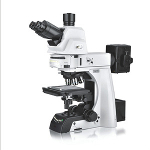 Microscopio estéreo de fuente de luz LED portátil de alta calidad para análisis metalúrgico microscopio metalográfico - Product Image 1