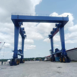 رافعات سفر عالية الجودة الأمريكية سعة 1 طن إطارات مطاطية لليخوت رافعات سفر للسفن المتنقلة للبيع استخدام البناء - Product Image 3