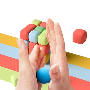 Hava-kuru Caly Playdough & balçık 12/24/36 renk toksik olmayan renkli kil