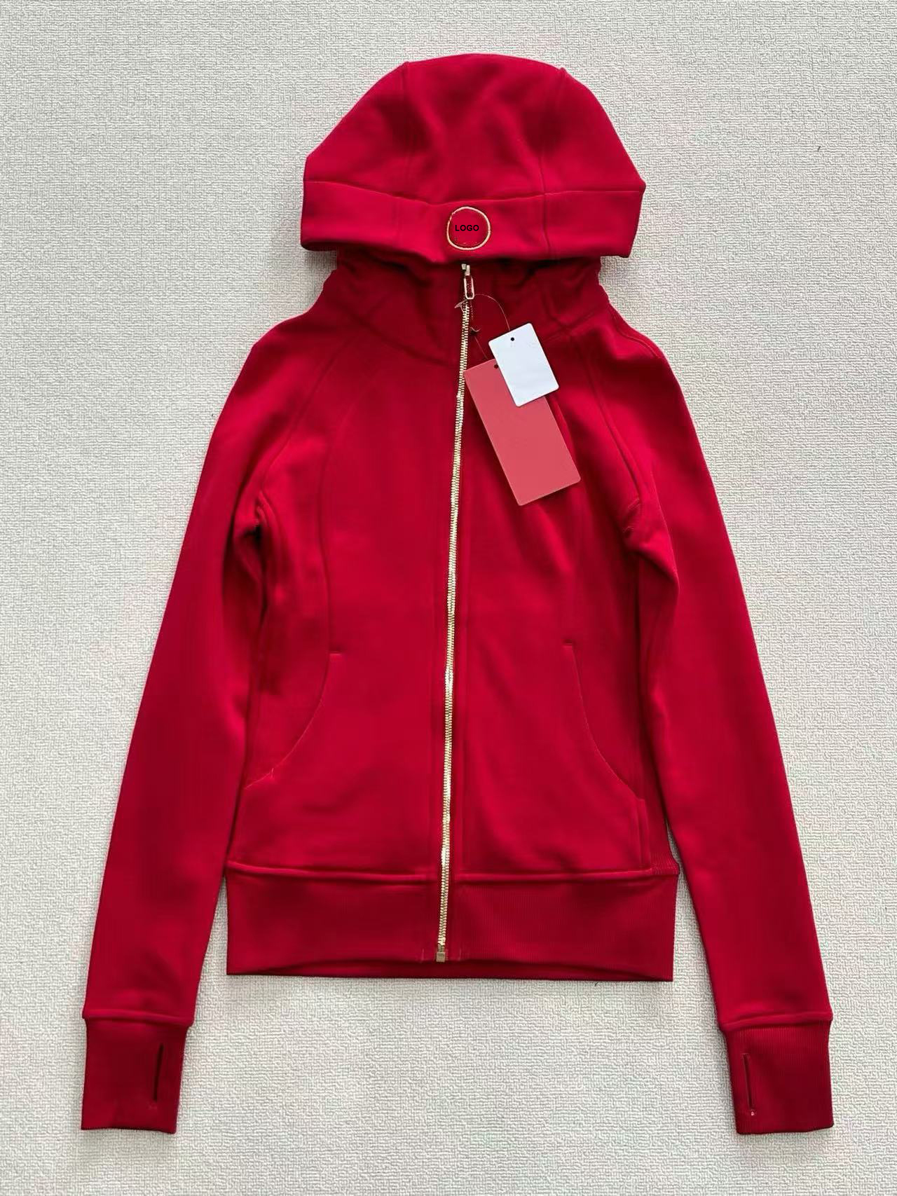 Red gold label