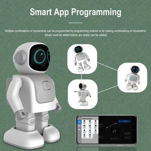 Programmazione F2 ballo interattivo altoparlante Robot nuovi accessori per cellulari per bambini Robot altoparlante giocattolo per bambini - Product Image 3