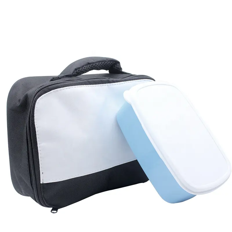 Maikesub satış kişilik süblimasyon boş soğutucu yalıtımlı soğutma öğle yemeği çantası dikdörtgen termal çanta gıda için