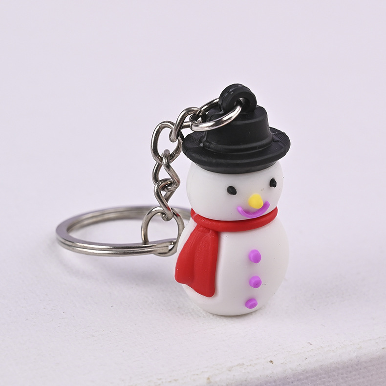 Christmas three-dimensional snowman