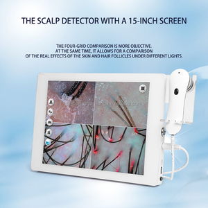 Chức năng tạo tập tin thành viên Máy dò nang lông da đầu màn hình cảm ứng 15 inch, máy dò chiếu sáng Ba ánh sáng - Product Image 6