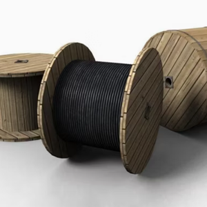 Cable de alimentación subterráneo blindado de alambre de aluminio forrado de PVC impermeable de voltaje medio de 35kv, cobre puro 16A para ordenador - Product Image 4