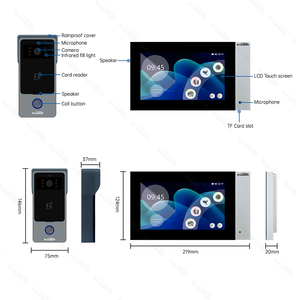 Trudian 1080p Wifi Door Phones Intercom Bell Camera Ip Video Intercom System Tuya Ring Timbre Cámara DE SEGURIDAD Smart Gate Bell - Product Image 4