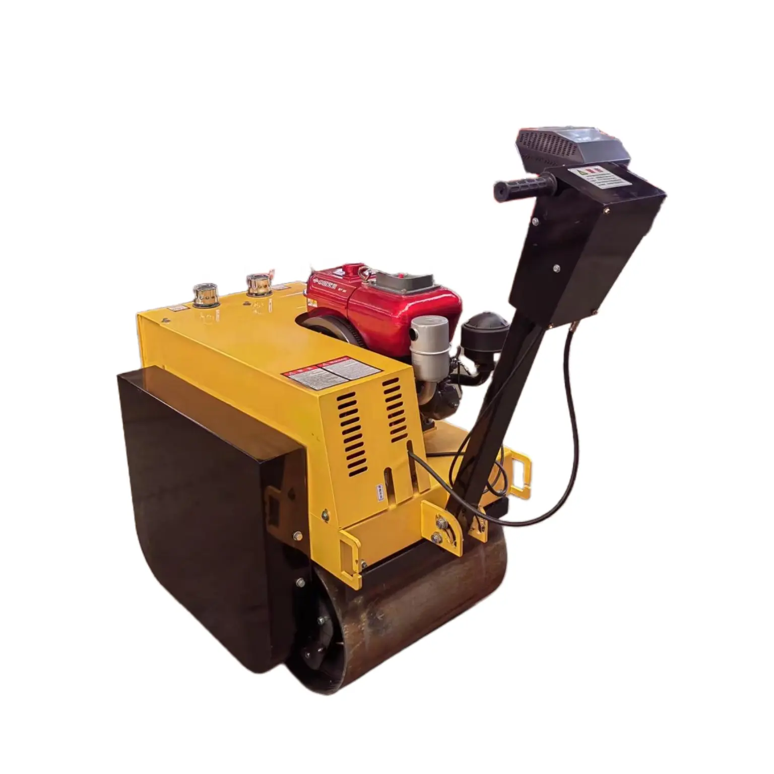 OKR-S600 Walk Behind Double Drum Vibratory Roller Compactador Tambor Vibratório Road Roller para Venda