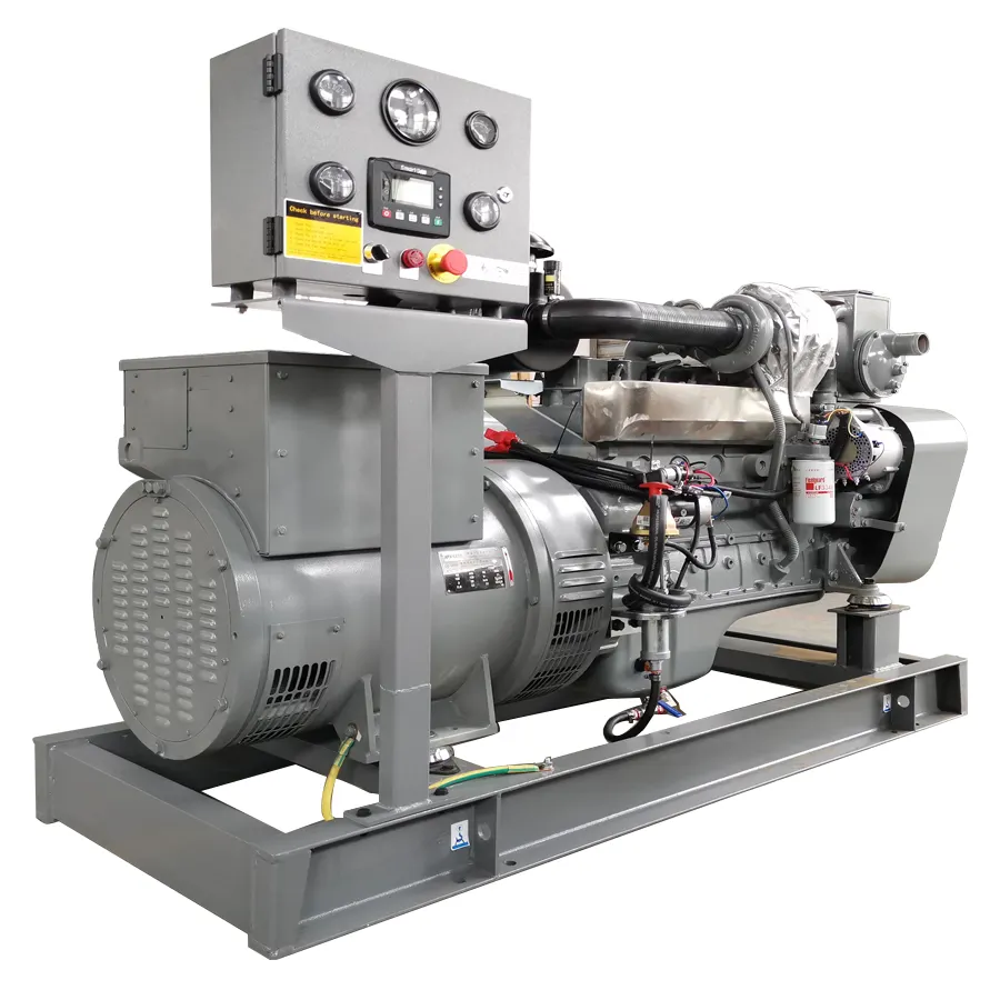 120/150/180KW Design 3 Phasen 380 V400V bürstenloser Generator wasser gekühlter Diesel generator