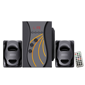 Altavoz LED para computadora con entrada RCA Altavoz activo profesional 2,1 para audio multimedia