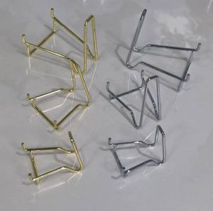 Son tasarım çok amaçlı Metal demir çanak plaka ekran rafları takı ekran standı raflar - Product Image 5