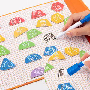 Hot Sell Brain Development Classical Magnetic Puzzle <strong>Book</strong> for Color and Shape Education