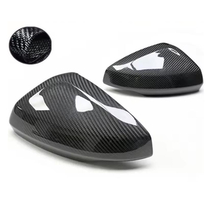 Replacement for Lamborghini URUS Audi <strong>Q8</strong> RS Dry Carbon Fiber Mirror <strong>Shell</strong> Rear View Mirror Case Cover