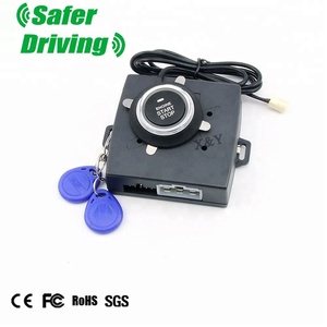El interruptor de arranque del motor es sin llave El interruptor automático del dispositivo de arranque de alarma de vehículo universal pulsador - Product Image 4