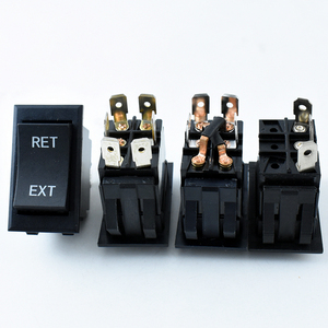 Çin Mini mikro basma düğmesi Tact Rocker anahtarı 2 3 4 5 6 Pin araba anahtarı 2 3 yollu - Product Image 3