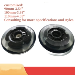 卸売インラインスケート110mm3ビッグホイールライトアップグロー夜交換フラッシュPUホイールスケートシューズ3ホイール110mmタイヤ
