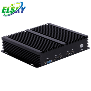 Ordenador integrado sin ventilador con CPU Intel Core mini pc sin ventilador con LPT - Product Image 6