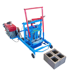 Máquina de fabricación de bloques de enclavamiento manual para tiendas de materiales de construcción para producción de ladrillos de cemento - Product Image 3