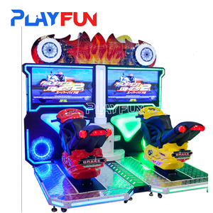 Playfun Goede Kwaliteit <span class=keywords><strong>Arcade</strong></span> Race Moto Simulator Indoor Muntbediende Motorfiets Game <span class=keywords><strong>Machine</strong></span> - Product Image 1