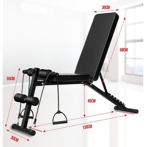 Powerlifting Weight Bench Adjustable Flat Bench <strong>Gym</strong> Sit up Dumbbell Bench - Product Image 6