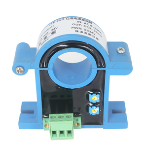 Sensor de corriente trifásico Transductor de corriente Transmisor de corriente de efecto Hall Corriente de 4 a 20mA Salida DC y AC Transmisor de corriente