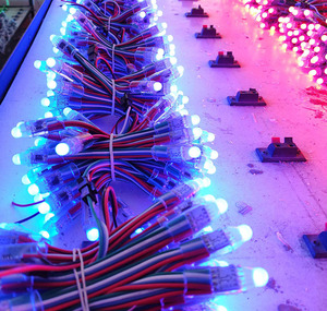Wholesale 12mm Rgb Point <strong>Light</strong> <strong>String</strong> Programmable 5v 12v <strong>Pixel</strong> <strong>Light</strong> for Advertising Sign Luminous Characters - Product Image 4