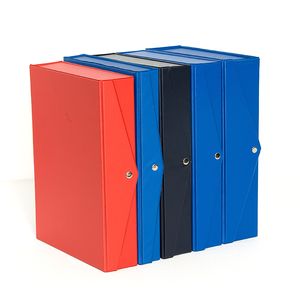 Archivo de PVC de gran capacidad, papelería impermeable, caja de almacenamiento portátil para oficina, caja de documentos con Clip de resorte, caja de archivo - Product Image 2
