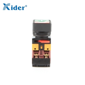 APBB serie ALS-22 & 25N Europäischen Rechteckigen doppel push button mit licht lampe - Product Image 3
