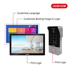 4 cables Villa VDP Kit 2 vías AHD intercomunicador detección de movimiento sistema de seguridad Video puerta teléfono Video sistema de intercomunicación