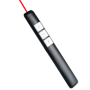 Presentazione del puntatore Laser ricaricabile per i presentatori del punto di alimentazione pagina di controllo remoto Clicker Wireless telecomando USB PPT Pen - Product Image 1