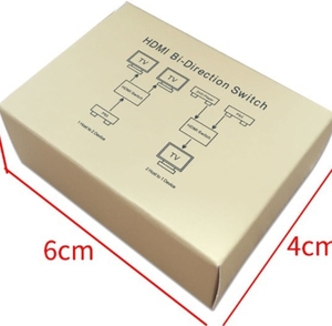Factory price <strong>2</strong> Ports <strong>2</strong> in <strong>1</strong> Out 4K Bidirectional for HDTV <strong>Splitter</strong> Switch 2x1 4K60Hz Bi Directional Bi-Directional <strong>Switcher</strong>