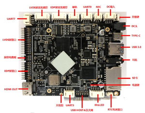 Множественный реле управления Rockchip RK3566 четырехъядерный 64-разрядный Android 11 Встроенная Материнская плата OEM для доставки без водителя - Product Image 2