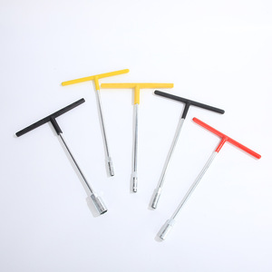 T Type Handle Torque <strong>Socket</strong> Wrench for Spark Plug Car 6-14/5-19mm Tools Cr-V Chrome Steel - Product Image 6