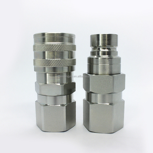 Cho <span class=keywords><strong>bobcat</strong></span> 7246790 7246791 New thủy lực nữ Nam Flat Face nhanh chóng Coupler Phụ kiện thay thế cho Kubota Skid chỉ đạo Bộ nạp - Product Image 1