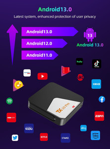 Wholesale Tx10 <strong>Pro</strong> Set-top <strong>Box</strong> 8K Resolution 2.4G/5.8G Dual-band WiFi AIIwinner H313 BT Tv <strong>Box</strong> Android Voice Control - Product Image 6