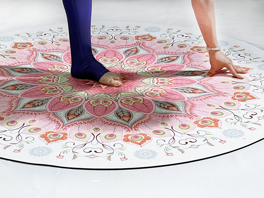Mandala Round Yoga Mat