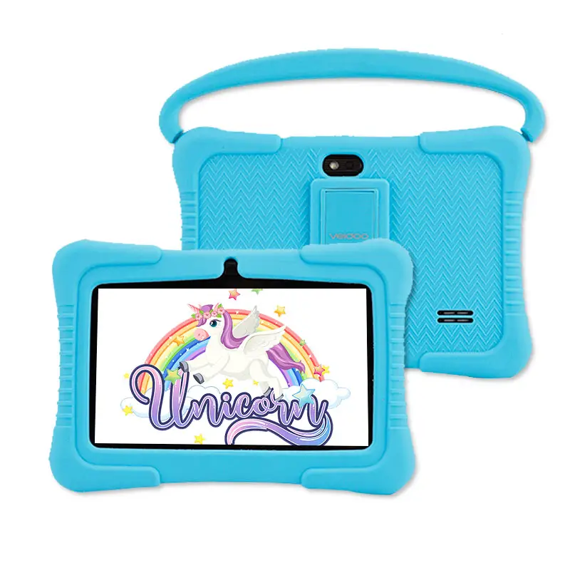 신제품 7 인치 교육 안드로이드 10.0 어린이 태블릿 Iwawa 사전 설치 APP 학습 태블릿 Pc