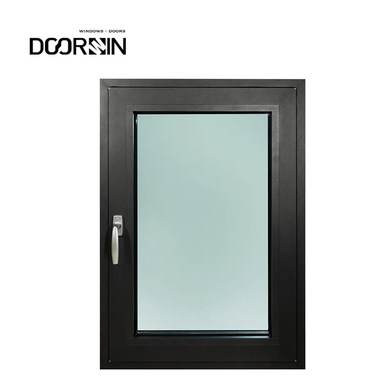 Chinese Supplier High Quality Hurricane Casement Windows Security Sound Proof Aluminum Tilt And Turn Window