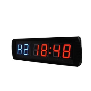 3 "6 cifre modalità di allenamento multiplo palestra Timer LED intervallo Timer con cicalino telecomando per giochi di esercizi di boxe - Product Image 1