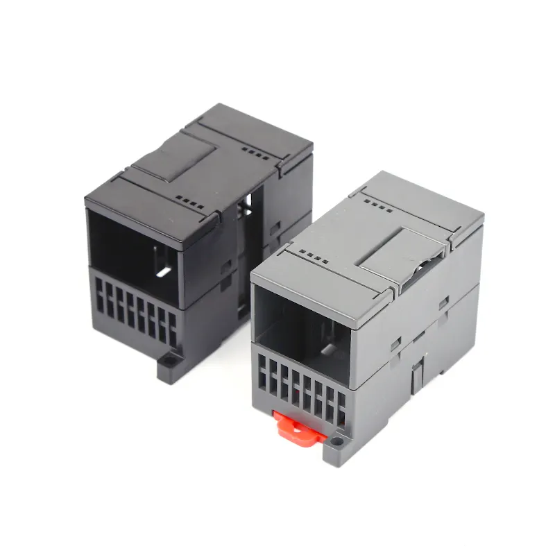 High quality plastic housing din rail plastic enclosure for pcb 80*46*63mm