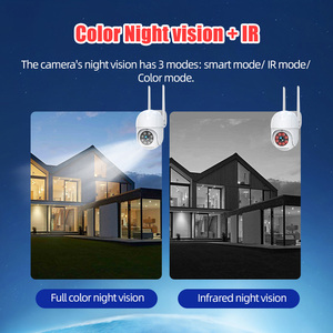 Cámara inteligente 3MP Wifi Intercomunicador bidireccional inteligente Seguimiento automático Full HD IP Cámara inteligente de seguridad WiFi - Product Image 6