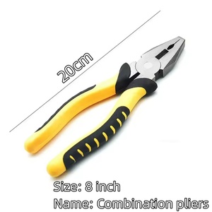 Çok fonksiyonlu donanım aracı dökme kaplan kolu tel kesim kombinasyonu iğne ucu diyagonal kilitli pense - Product Image 4