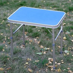 HISPEED Metal <strong>Fold</strong> <strong>up</strong> Travel <strong>Tables</strong> Lightweight Small Travel <strong>Table</strong> Foldable Folded Fit In Bag - Product Image 1
