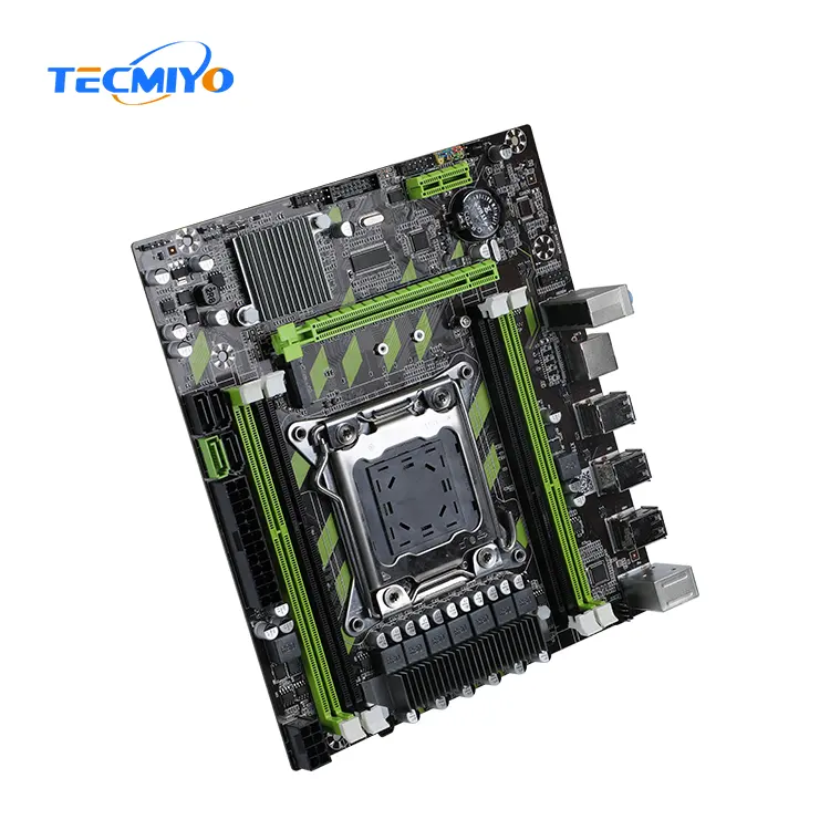 X79 Motherboard komputer Pc Gaming, Motherboard Ddr3 m-atx Motherboard Kit kombo