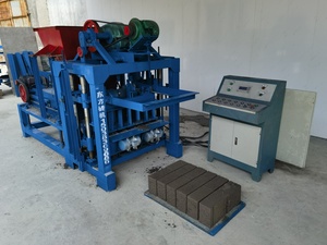 Moldeado de bloques de cemento completamente automático de alta calidad 4-40 y maquinaria de fabricación de ladrillos Máquina de fabricación de bloques de diseño alemán - Product Image 4