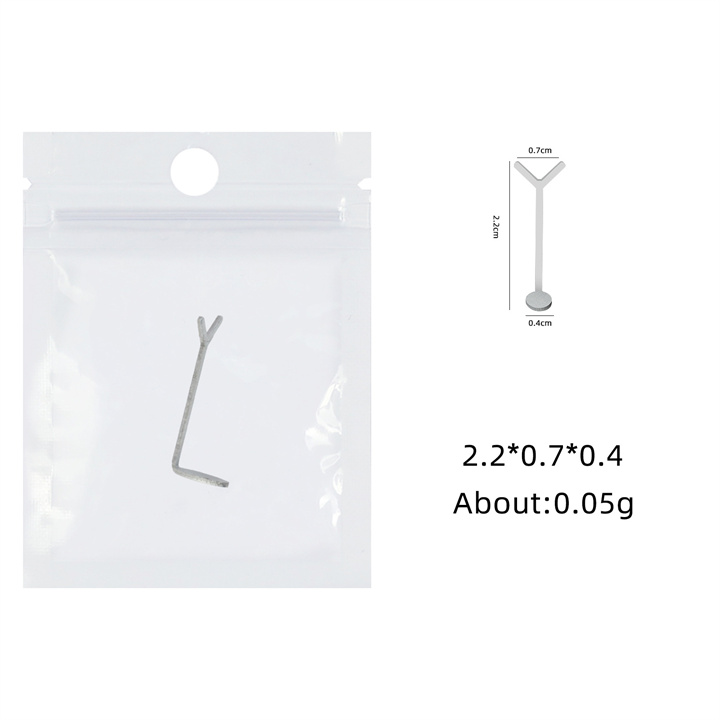 Small Y-shaped love heart + small magnetic tool 2pcs